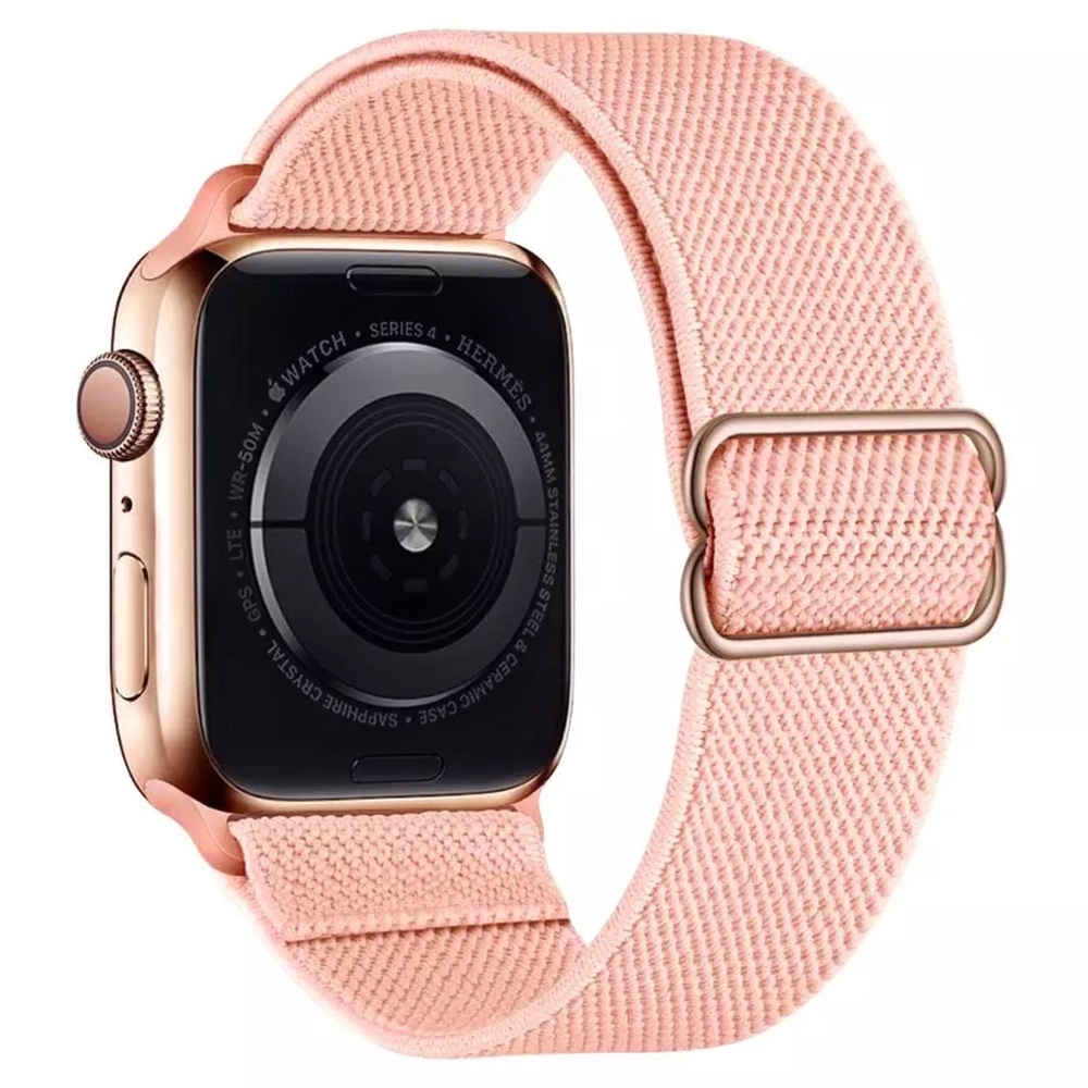 Sandy Pink Loop Nylon Apple Watch Band